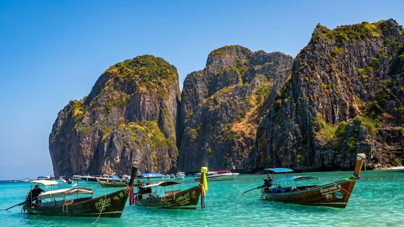 Krabi et côte d'Andaman — une autre transmission et ralentir